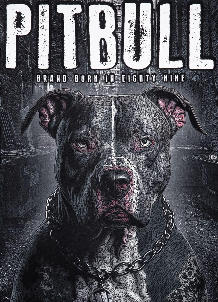 Pit Bull West Coast Street King maglietta uomo cotone slim