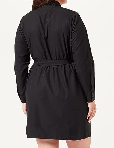PIECES Pcnika Shirt Tie Dress vestito taglia 44 Plus