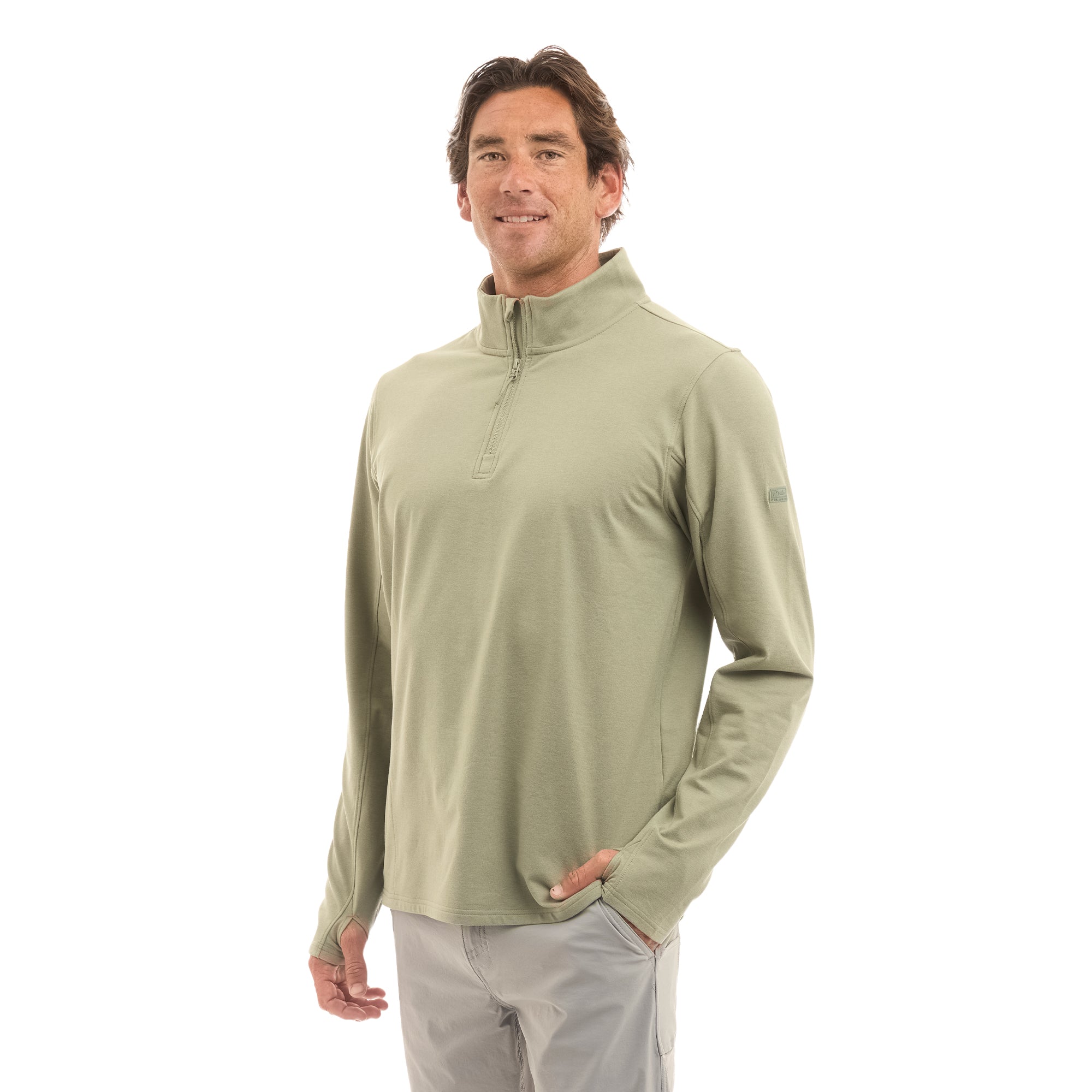 Pelagic Daybreak pile collo alto mangrovia elasticizzato