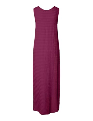 Pieces Pcgrace SL Rev Maxi Dress vestito donna lungo