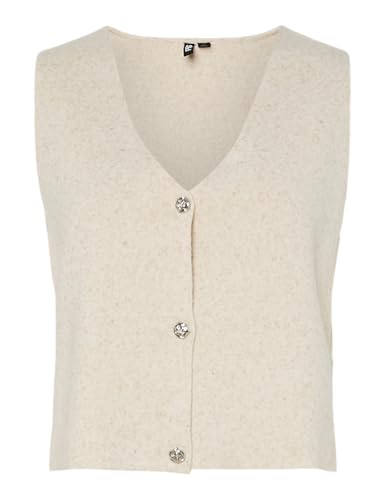 Pieces Pcjonda Gilet Maglia Donna XS scollo V