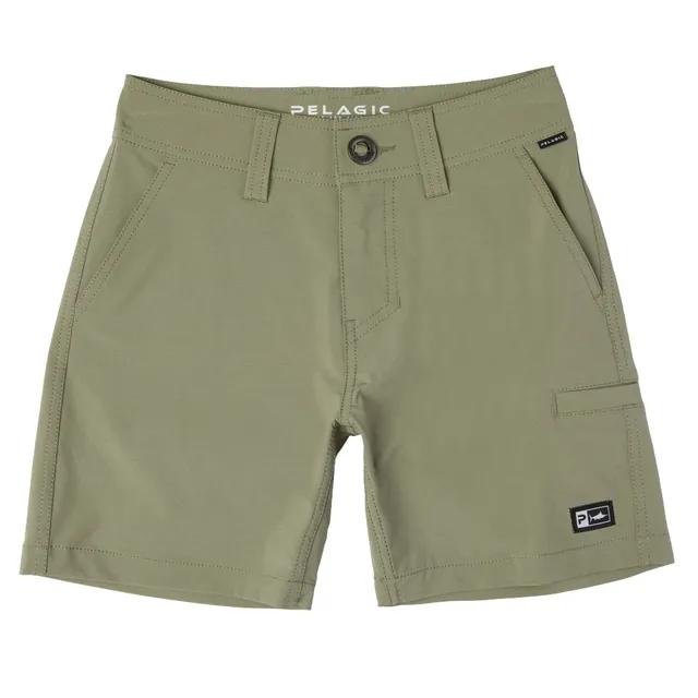 Pelagic Mako Deep Sea shorts ragazzo mangrovia idrorepellenti