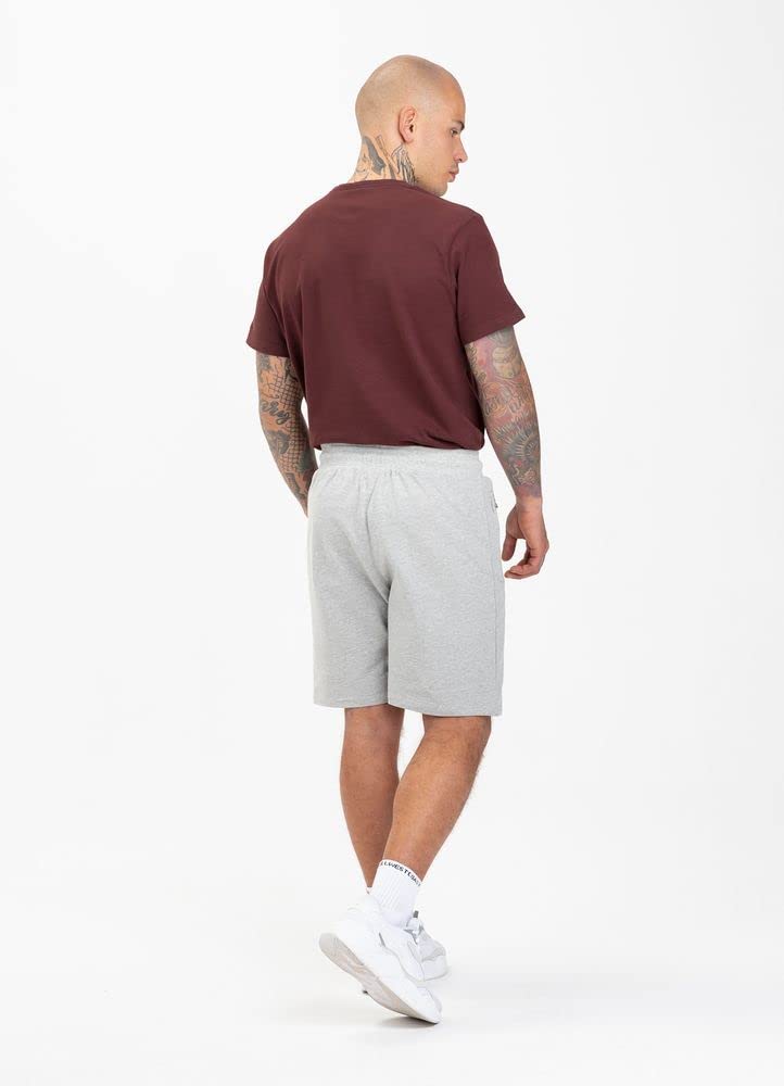 Pitbull French Terry 220 pantaloncini uomo grigio L cotone