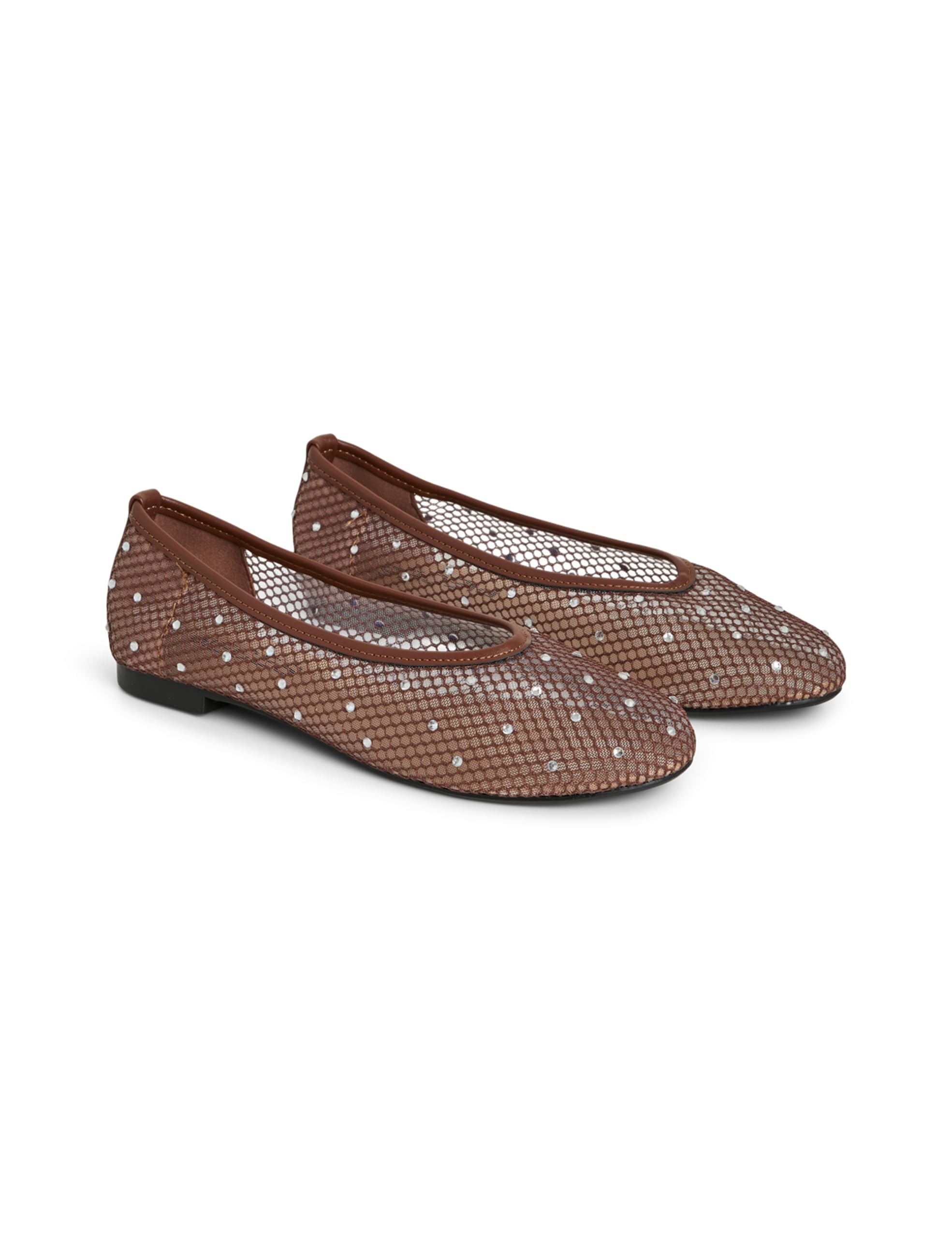 Pieces Pcsteph Stone Mesh Ballerina HG ballerine 38 EU mesh