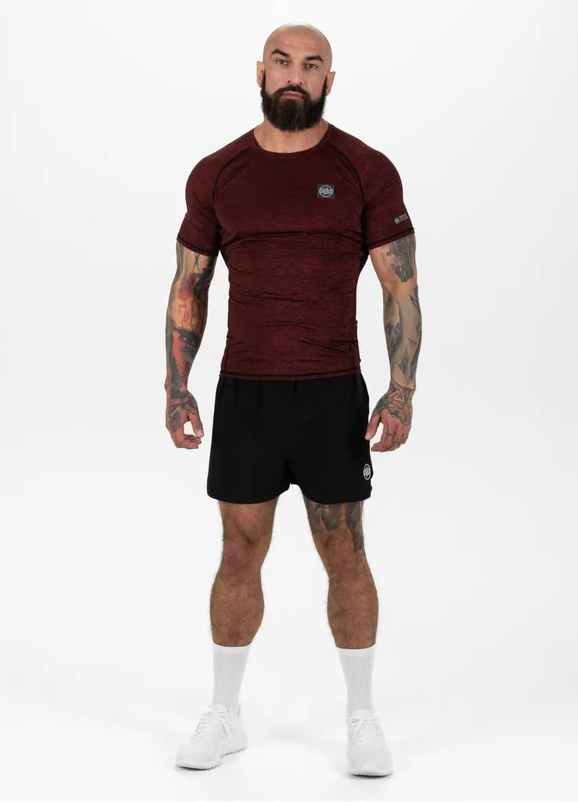Pitbull Small Logo pantaloncini uomo sportivi con tasche