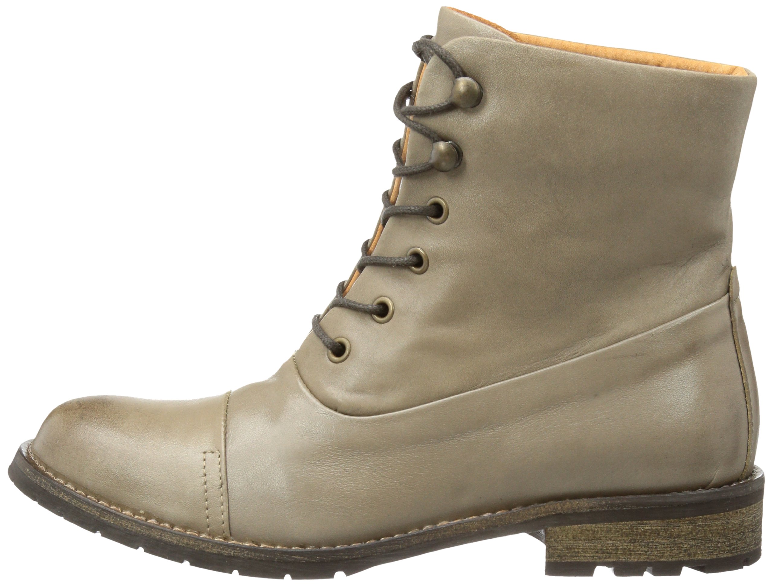 Pieces Senida Leather Boot LT Sand scarpe barca donna pelle