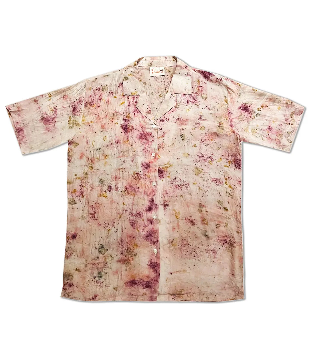 el.residu Sanya eco #3 blusa seta rosa S/M