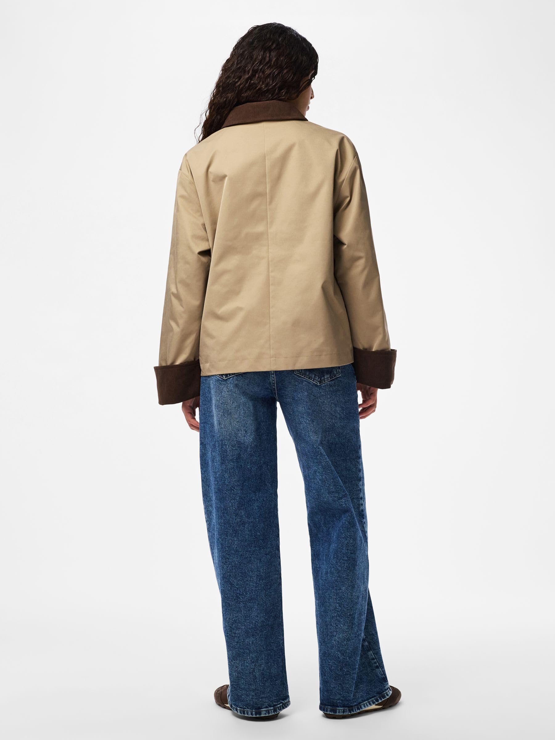Pieces Pcjorma Short Light Jacket Pwp BC giacca leggera