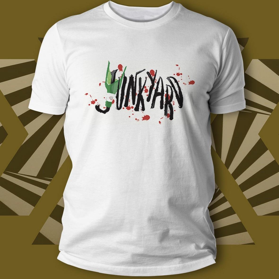 Matrix Music Store Junkyard Logo t-shirt cotone organico