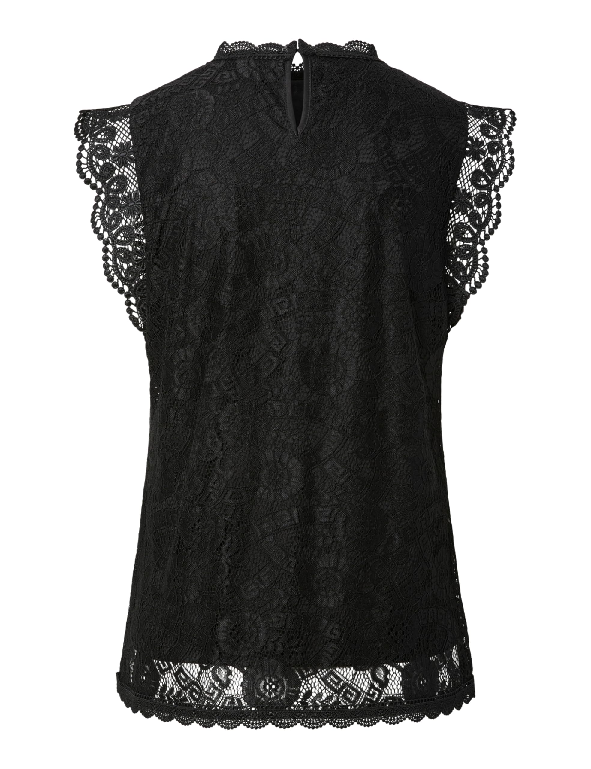 Pieces Pcolline Lace top donna pizzo nero