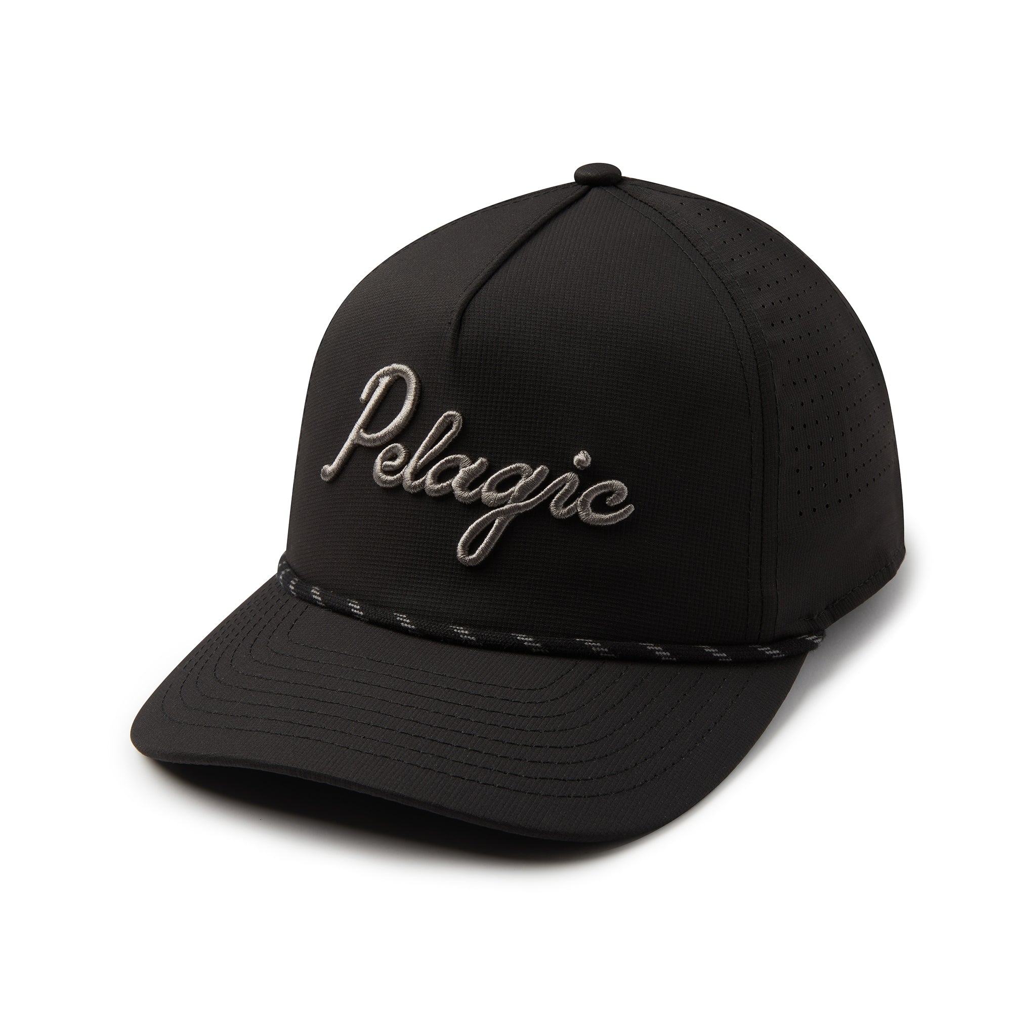 Pelagic Upswell Lines In cappello pesca nero nylon