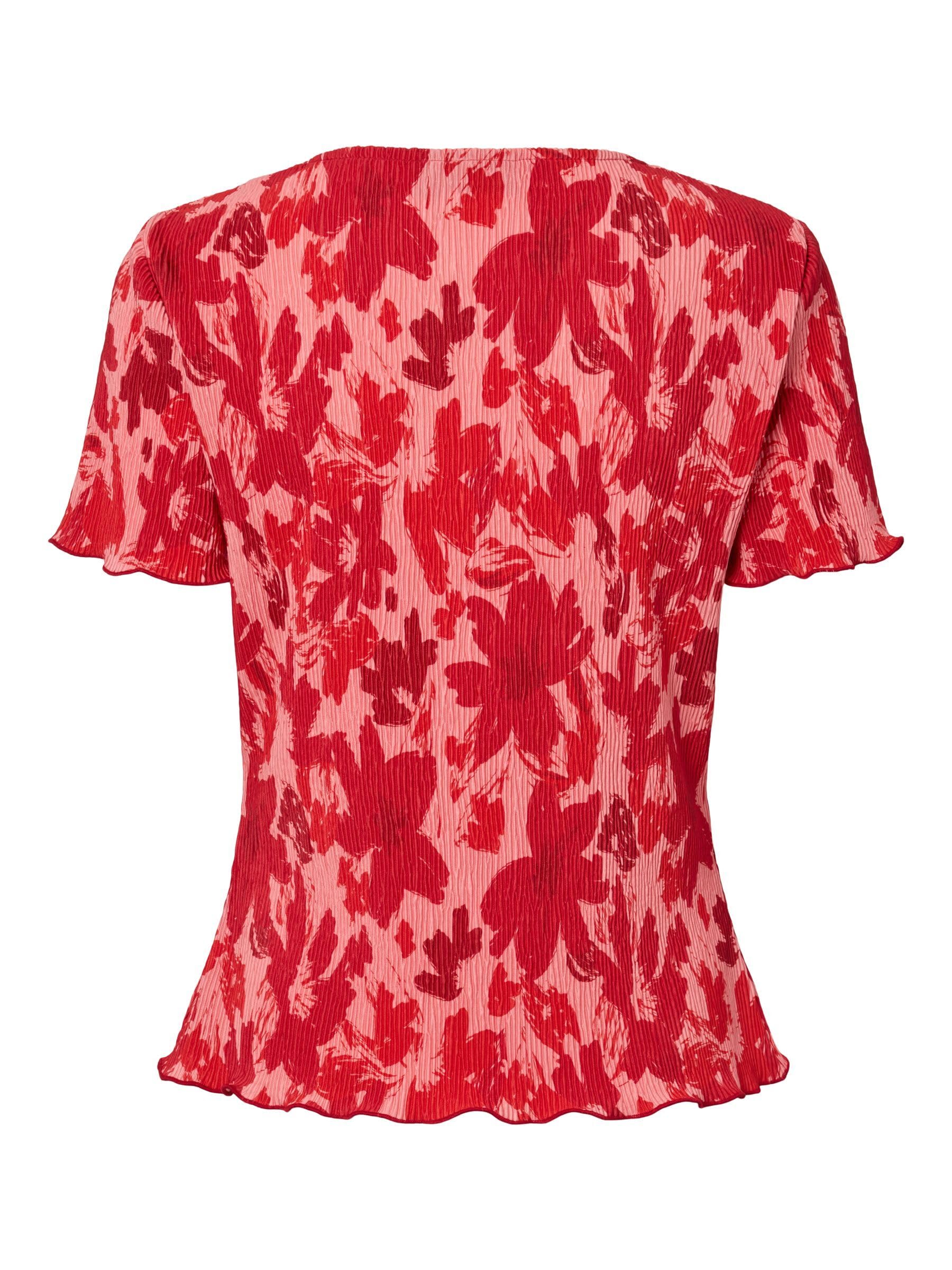 Pieces Pcflora SS O-Neck Top Jrs maglietta XL girocollo