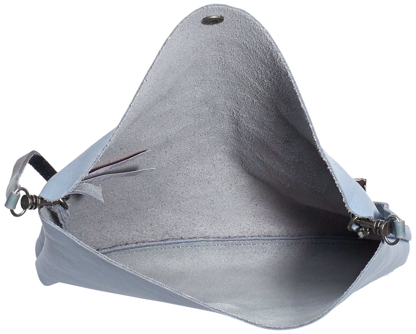 Pieces Filina borsa a tracolla donna blu pelle