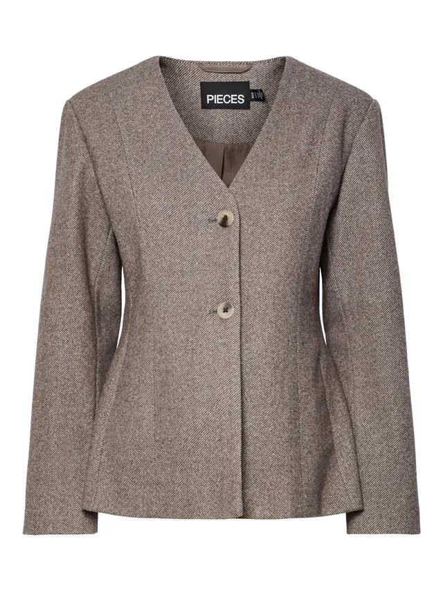 Pieces Pcriley LS Blazer Donna Taglia L Comodo