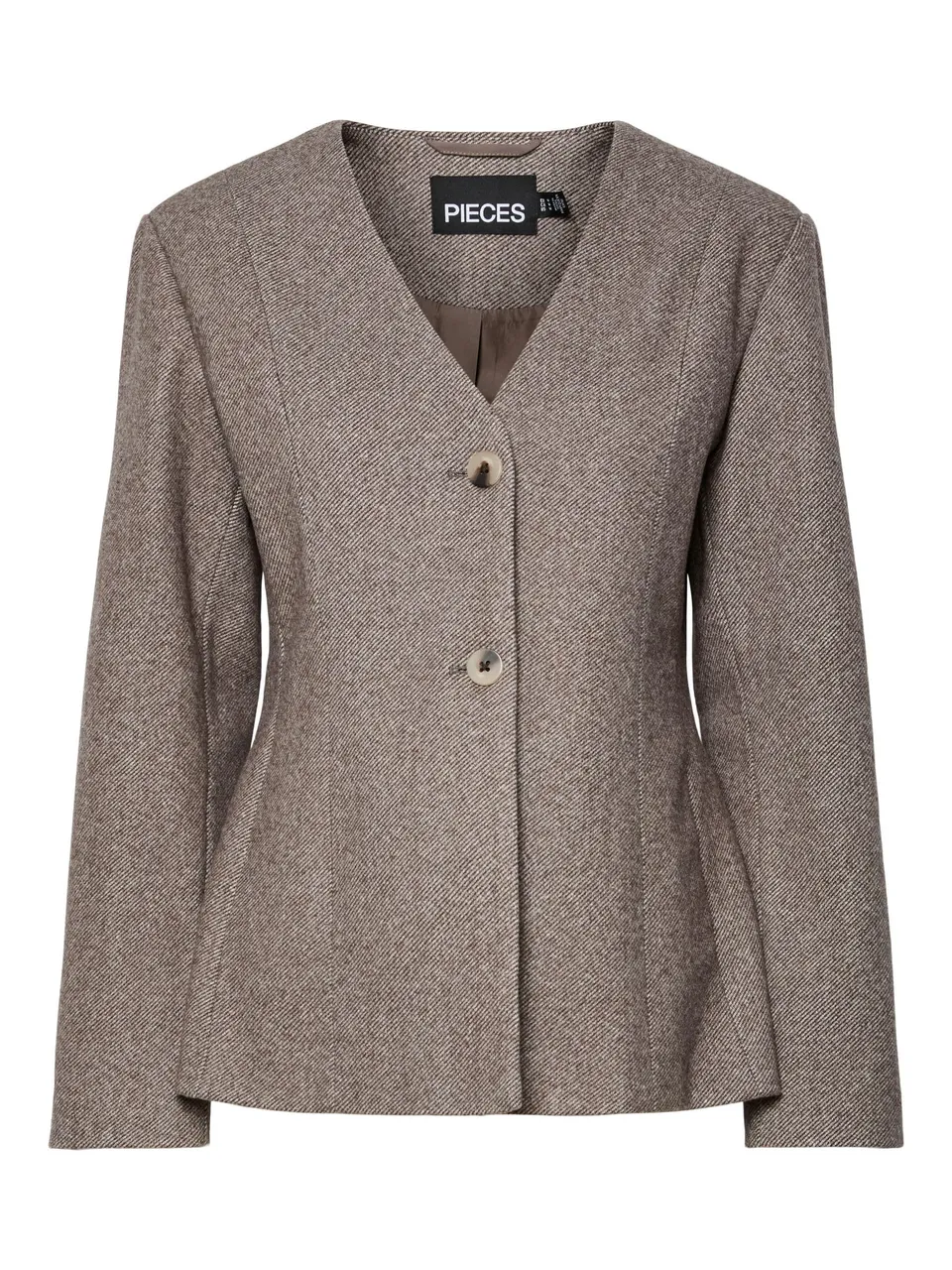 Pieces Pcriley LS Blazer Donna Taglia L Comodo