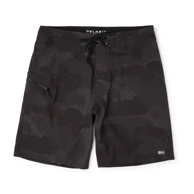 Pelagic Strike boardshorts uomo neri asciugatura rapida