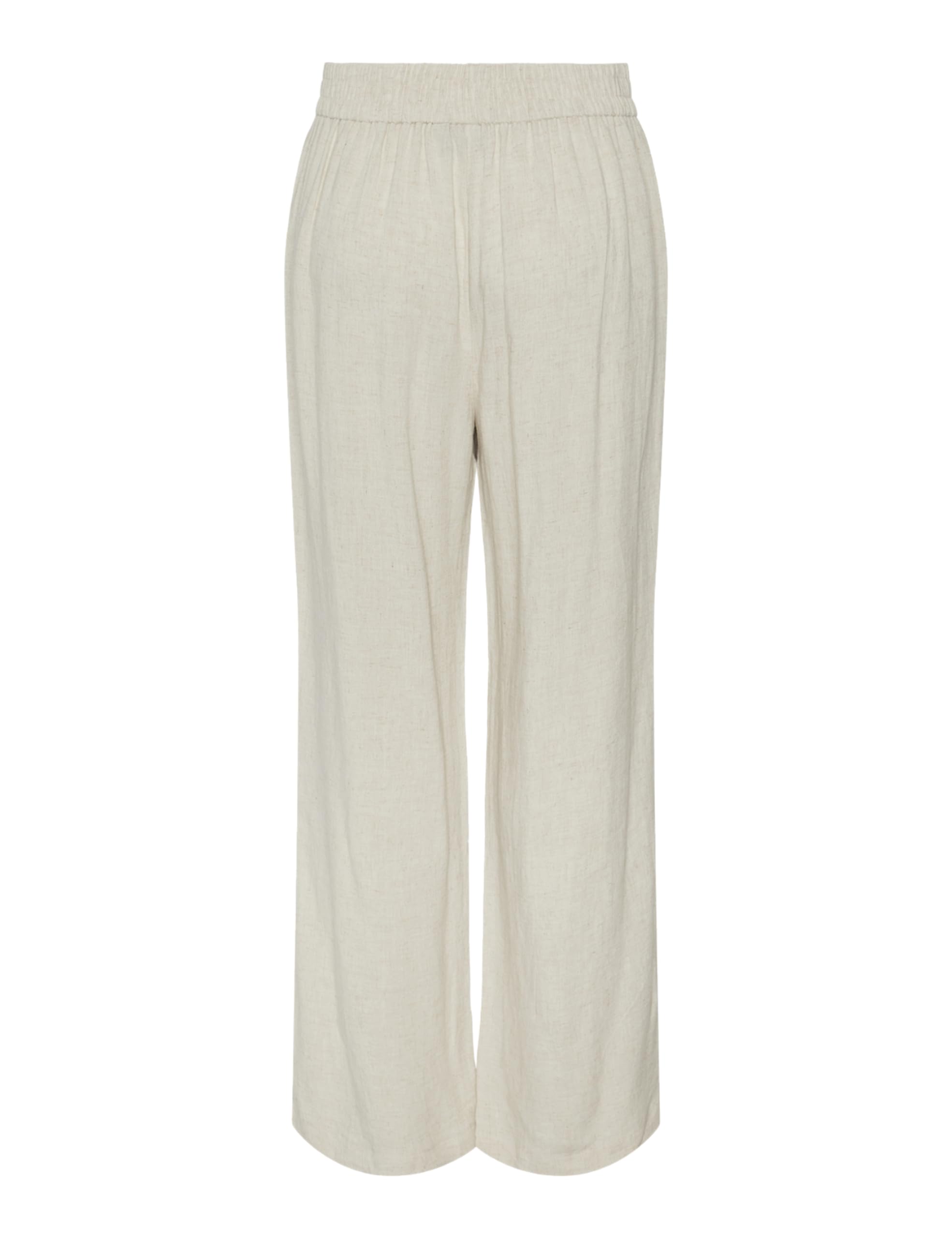 Pieces Pcvinsty HW Linen pantaloni lino donna 36/L viscosa