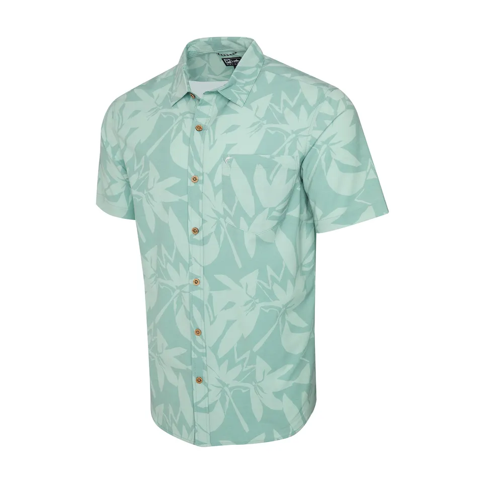 Pelagic Topshot camicia uomo salvia protezione UV