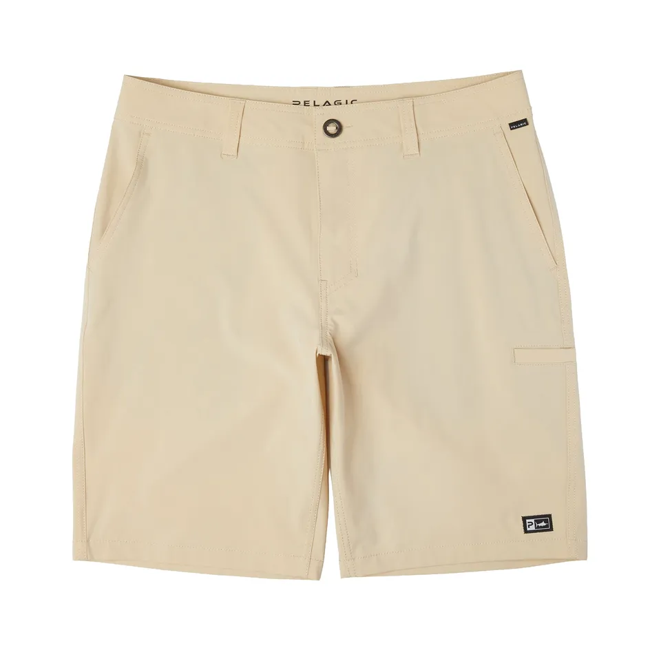Pelagic Mako shorts uomo sabbia tessuto elasticizzato