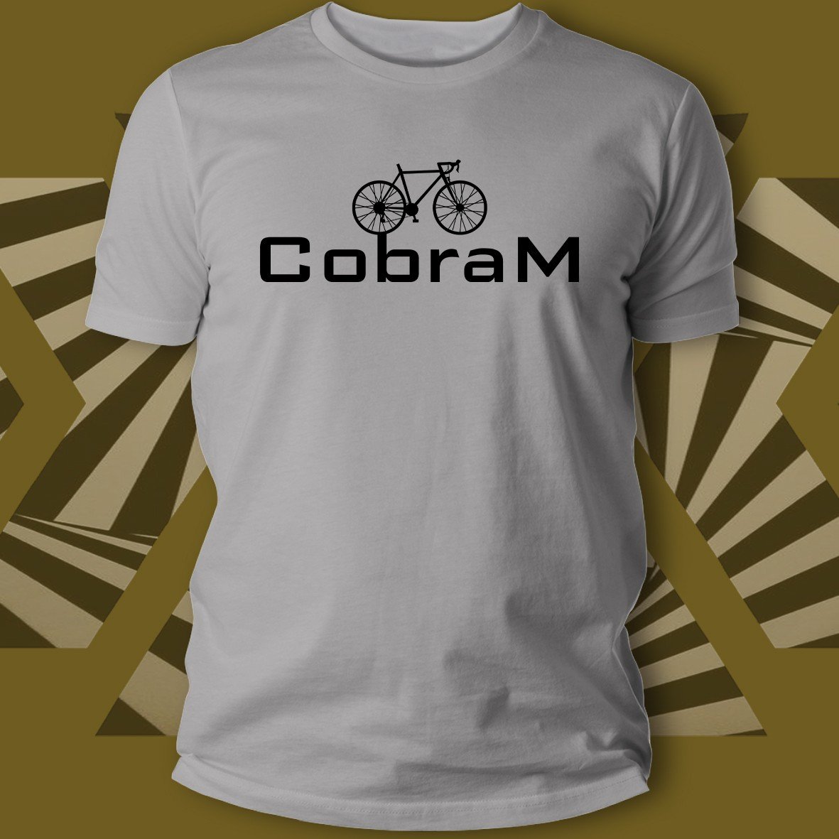 Combram Black Logo t-shirt cotone unisex