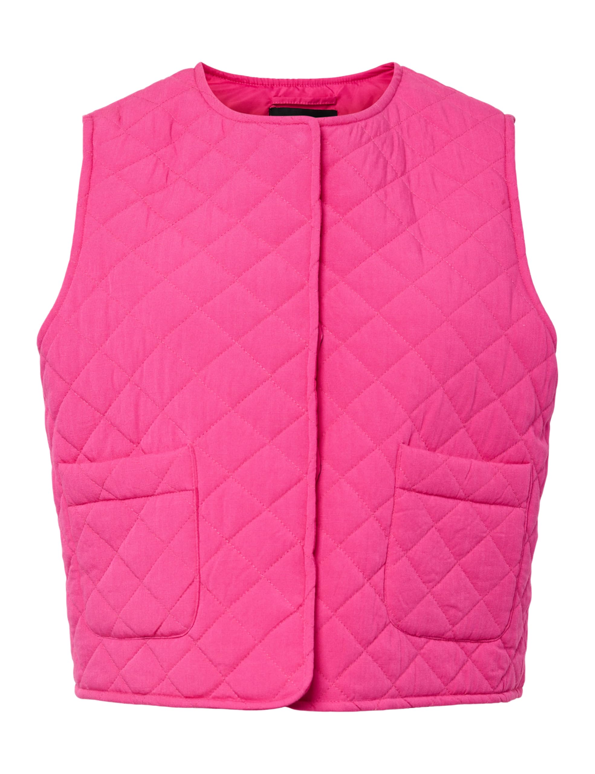 Pieces Pcsaria gilet trapuntato corto donna trench uso quotidiano