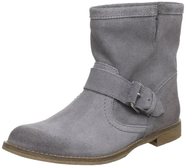 Pieces Camma Suede 17047485 stivaletti donna scamosciati