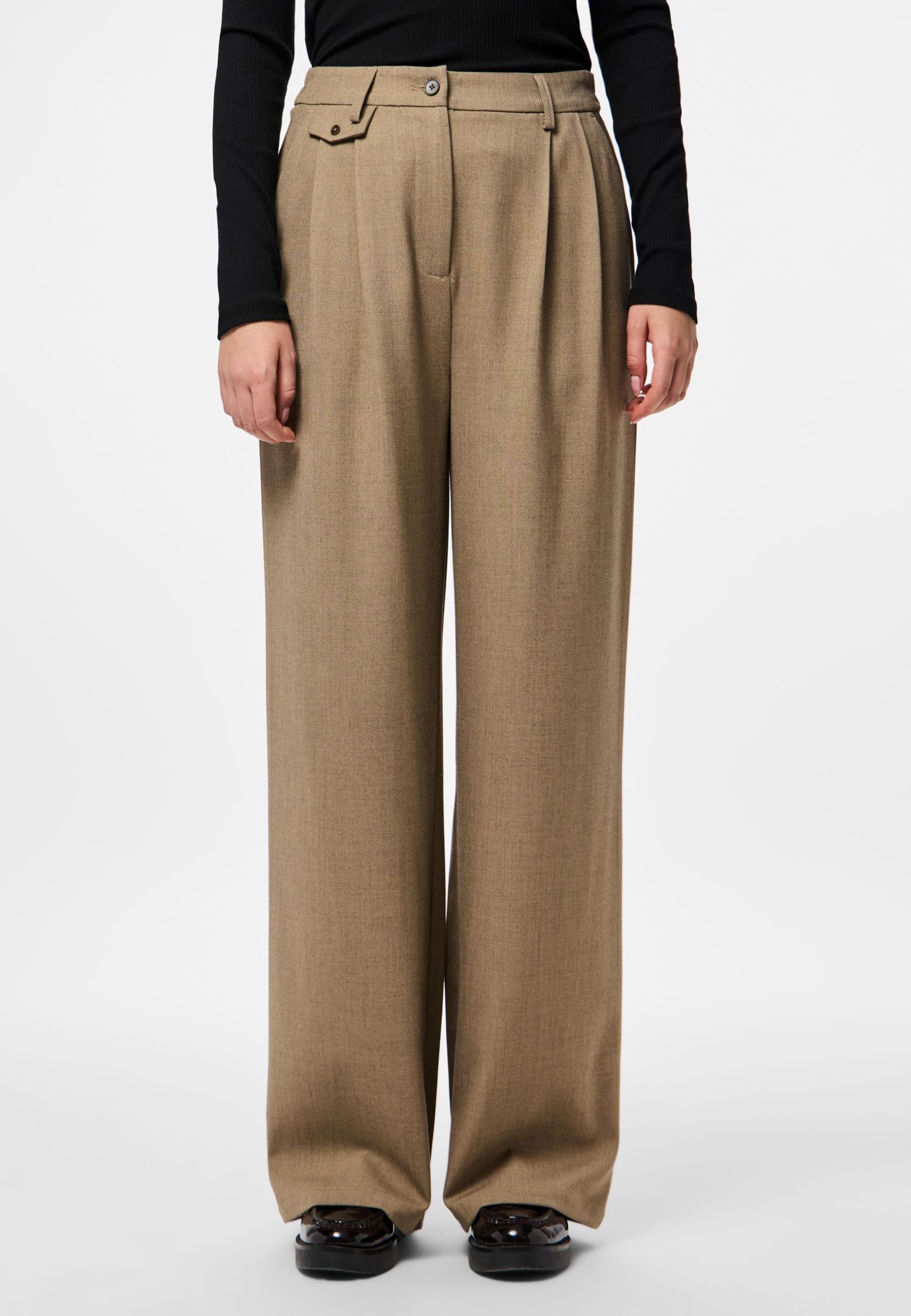 Pieces Pcbubbles HW Pants pantaloni XS vita alta