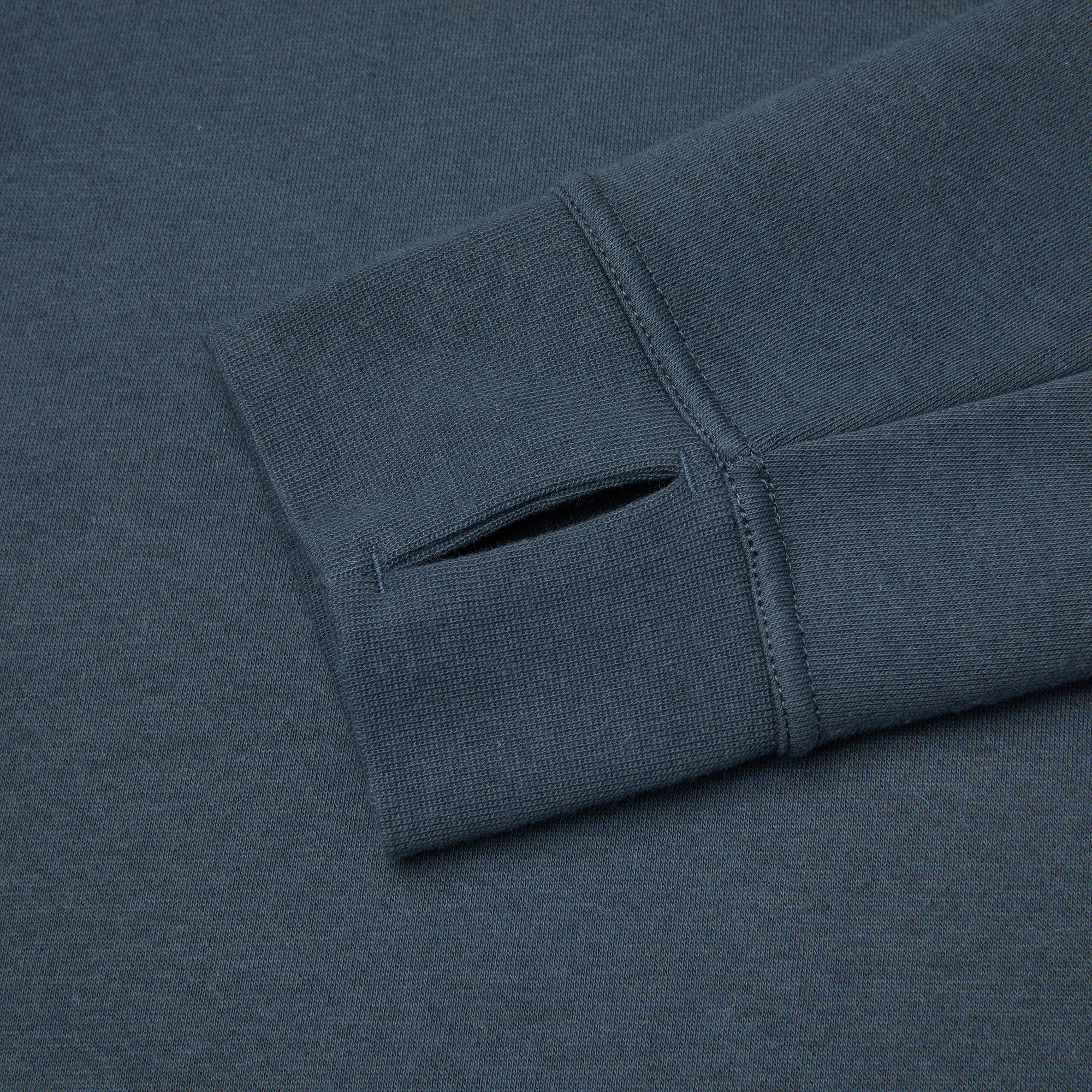 Pelagic Avalon felpa girocollo uomo blu cotone
