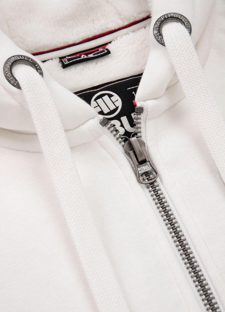 Pitbull Ruffina PB felpa donna zip cappuccio pelo