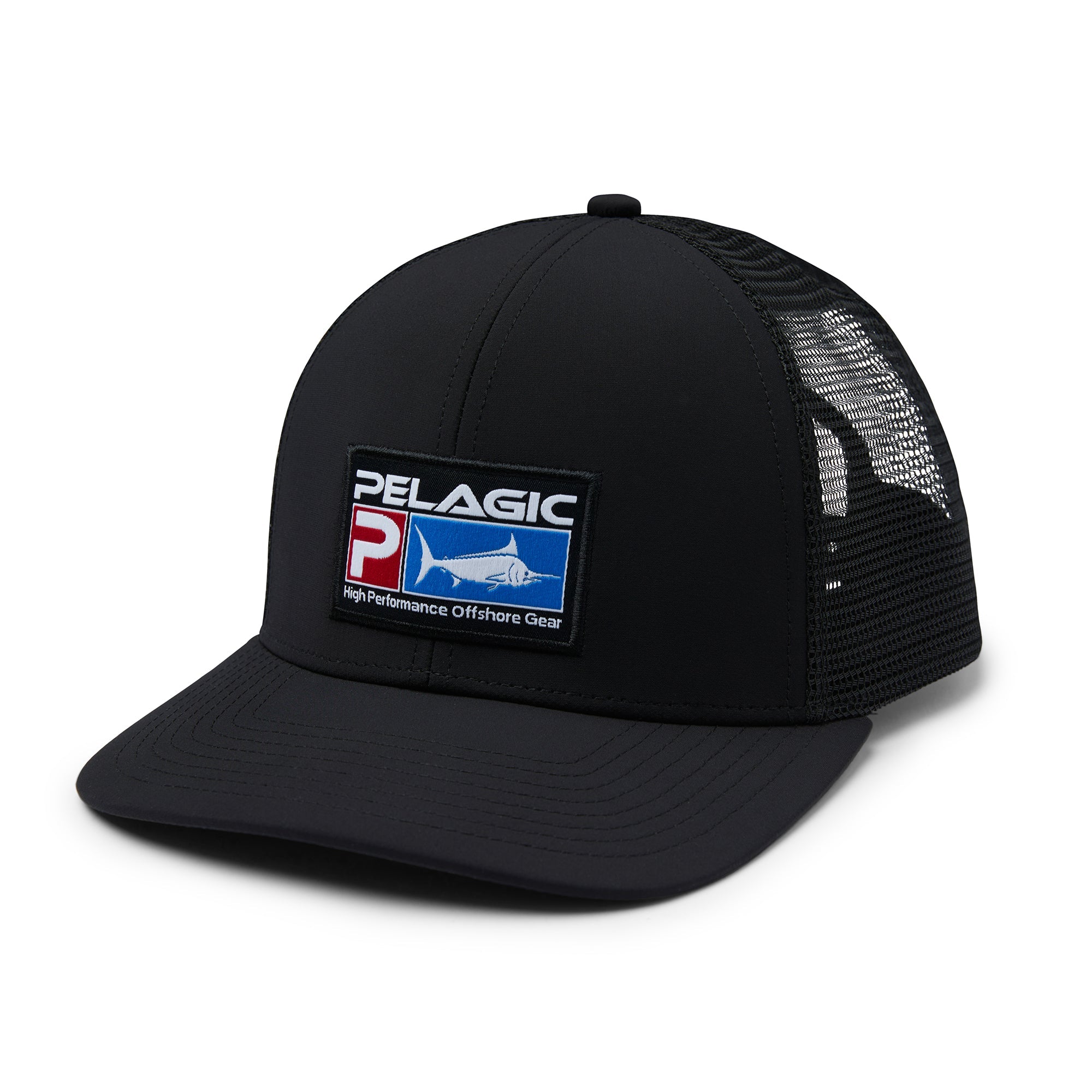Pelagic Flybridge Deluxe cappello snapback nero regolabile
