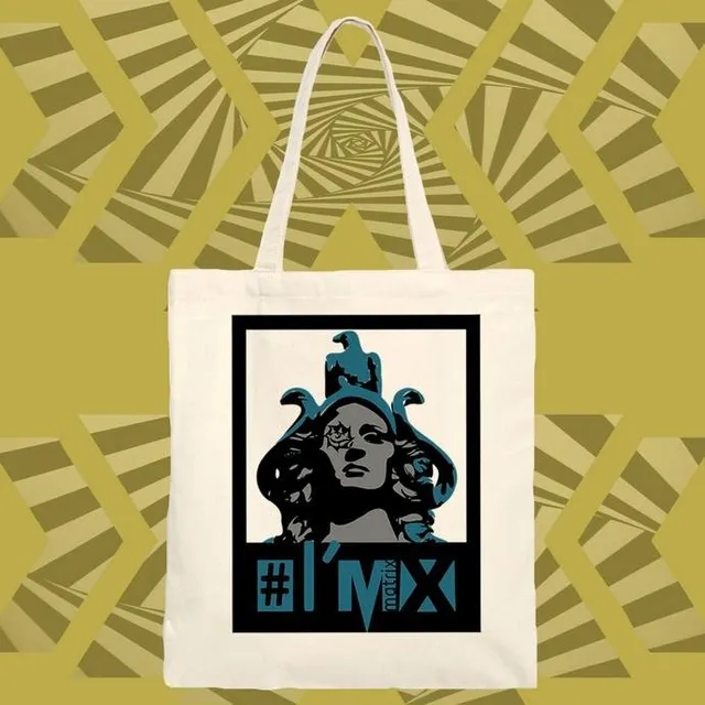 Matrix Music Store I’m X Minervix 1 shopper cotone organico