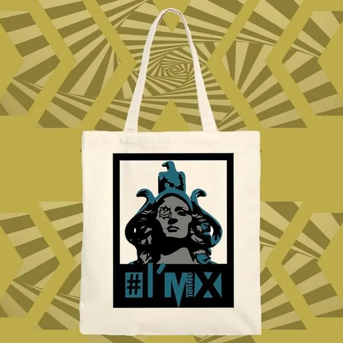 Matrix Music Store I’m X Minervix 1 shopper cotone organico