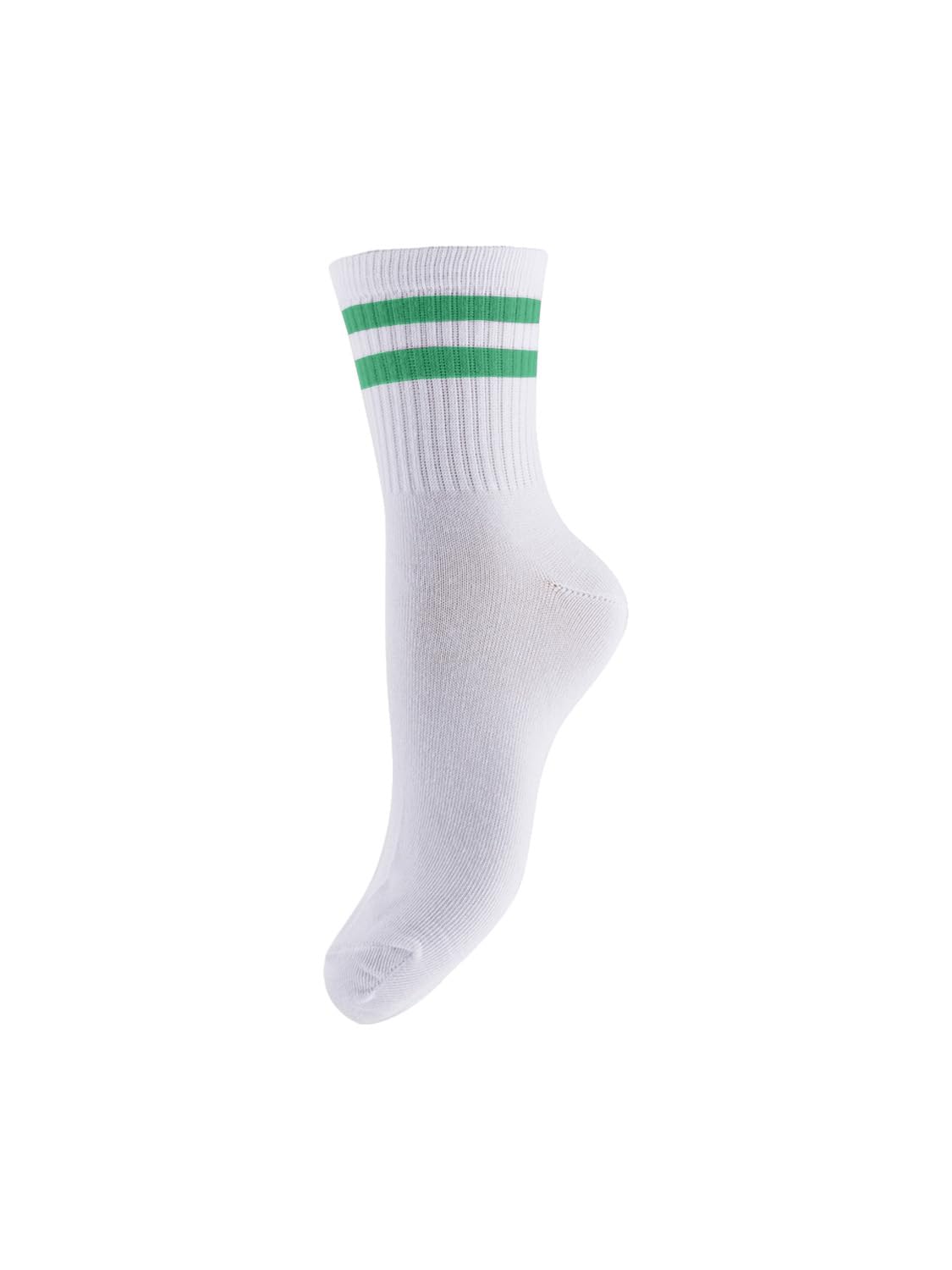 Pieces Pccally Noos calzini donna uniche bianco menta righe