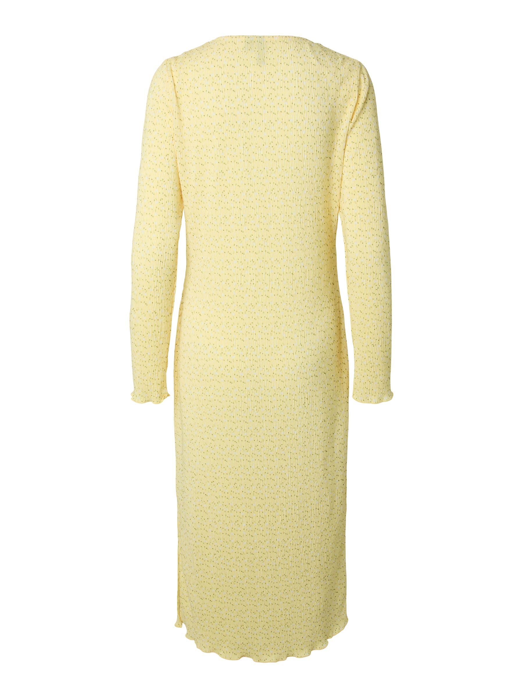 Pieces Pcflora LS Midi Dress Jrs Noos BC abito midi donna