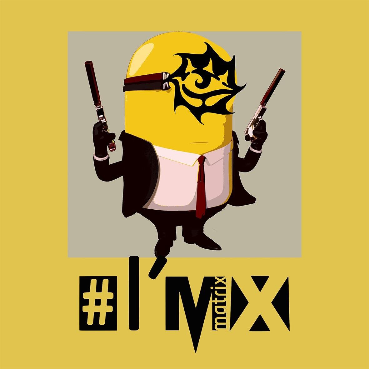 Matrix Music Store I'm X Minionix 1 t-shirt stampa digitale