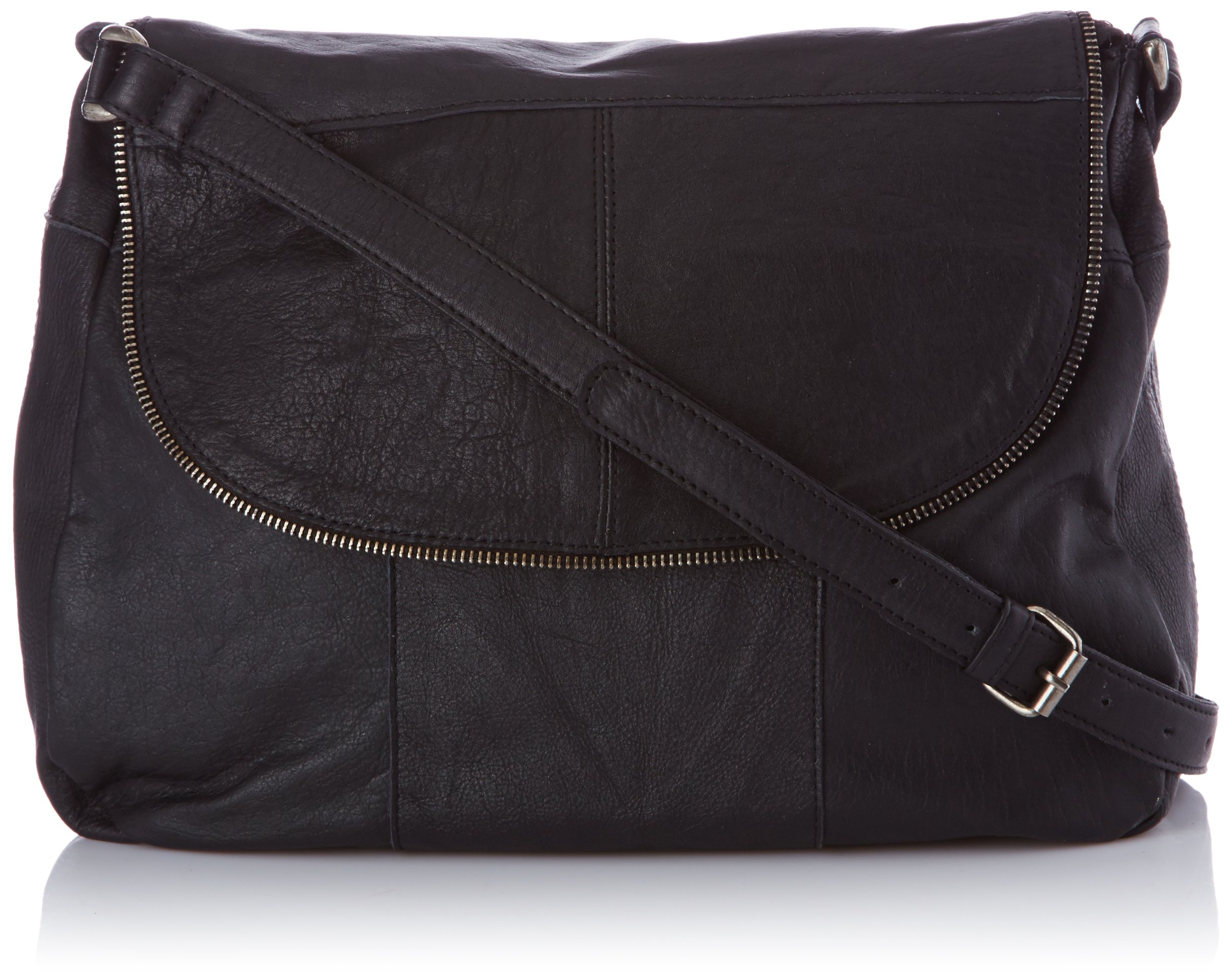 Pieces Sip Leather Big Cross Over tracolla pelle