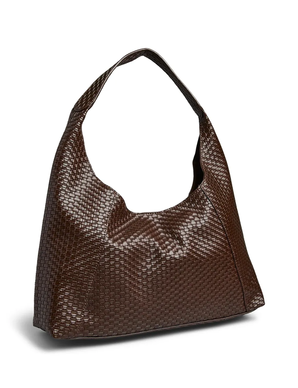 Pieces Pcjoye Borsa Hobo Intrecciata Chicory Coffee