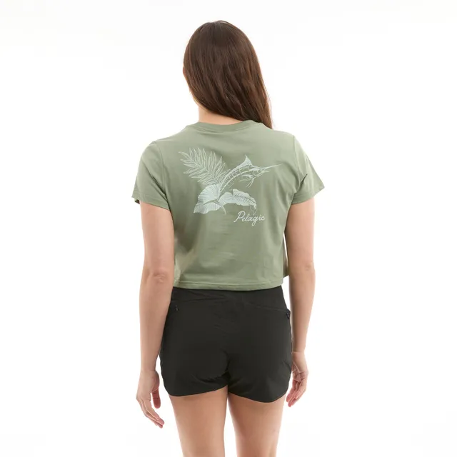 Pelagic Tropic Marlin t-shirt donna cotone Mangrove