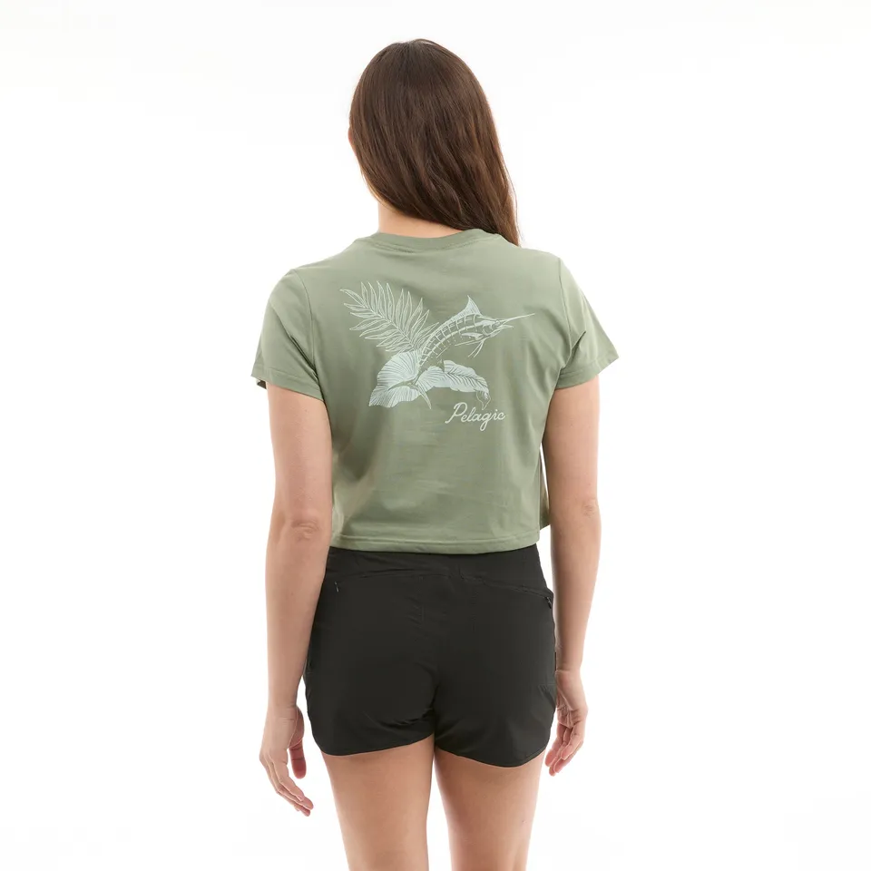 Pelagic Tropic Marlin t-shirt donna cotone Mangrove