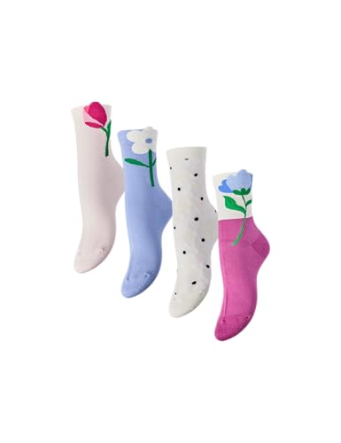 Pieces Pcbeatrice Socks 4 Pack calze donna 4 paia ortensia