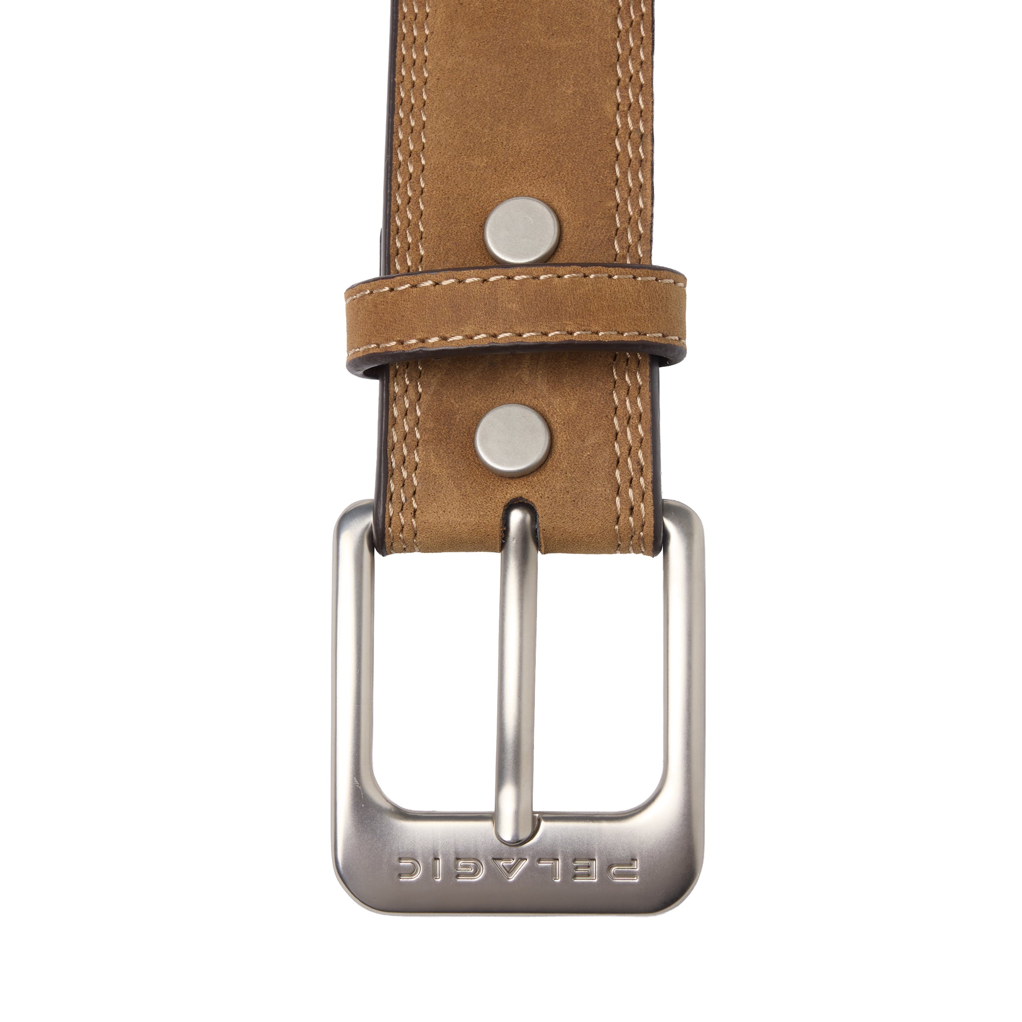 Pelagic Charter cintura pelle uomo marrone vera pelle
