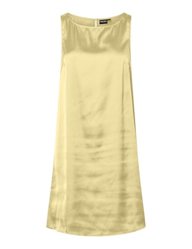 Pieces Pctasin SL Short Dress Vestito Donna S