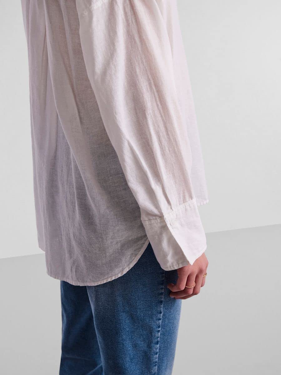 PIECES Pckatinka LS Shirt BC Camicia Donna Taglia M