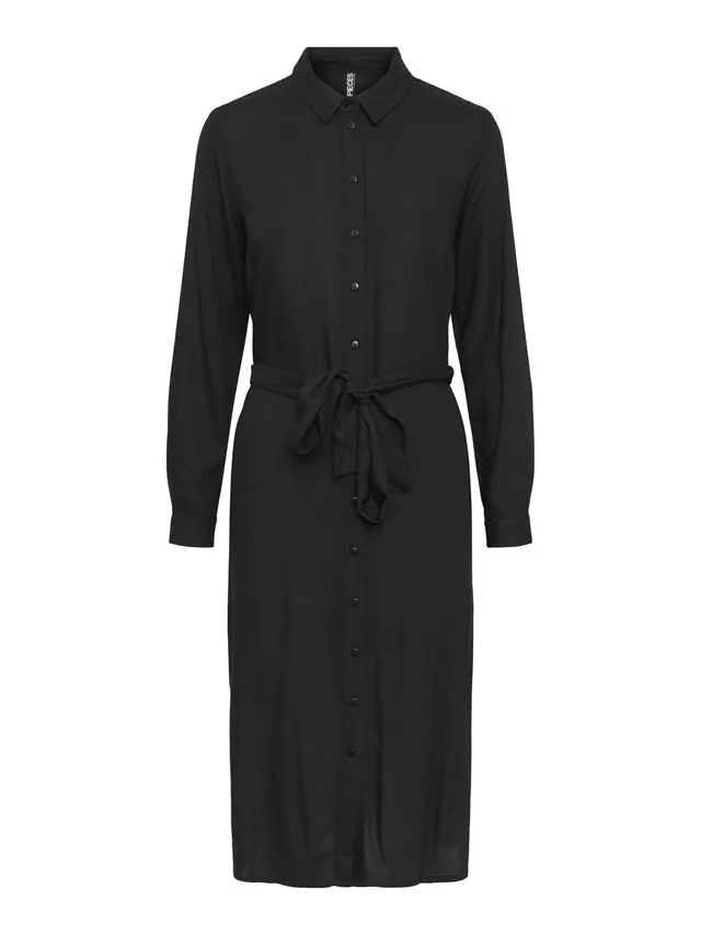 Pieces Pccammie abito midi donna cotone uso quotidiano