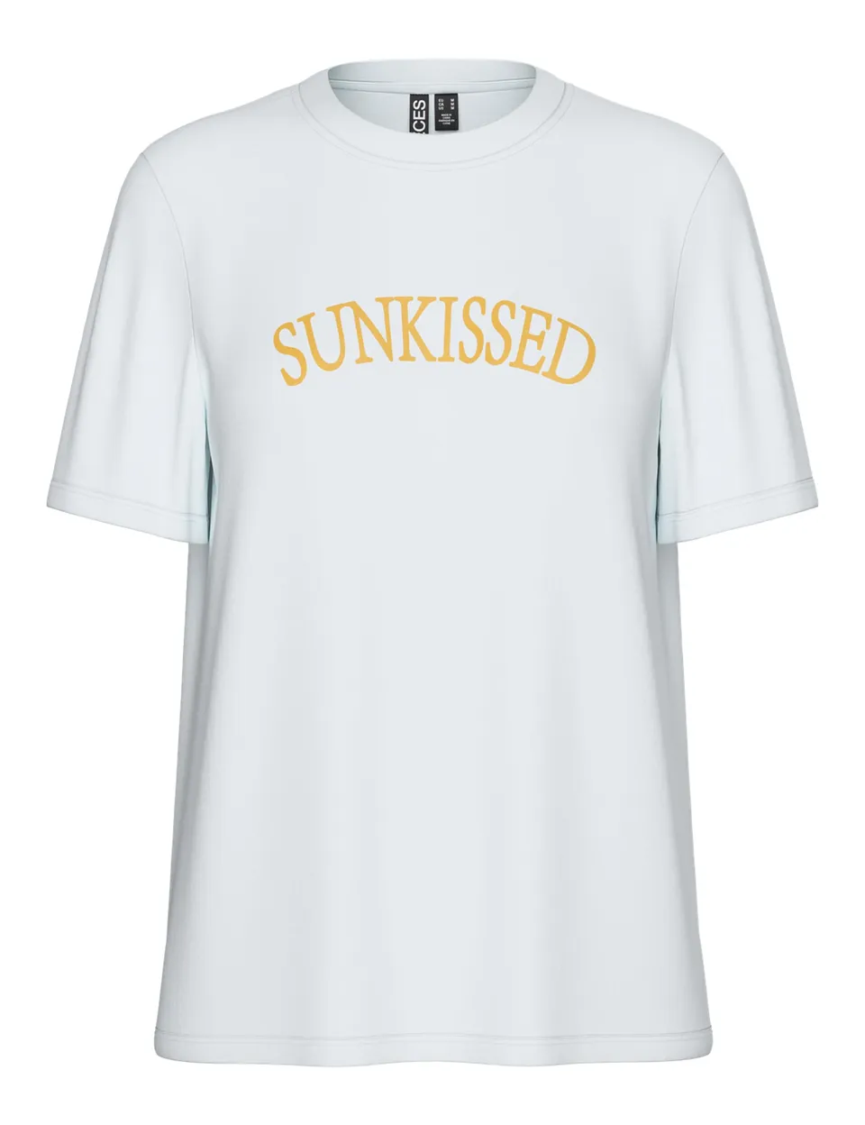 PIECES Pctaya SS t-shirt stampata bianco taglia L