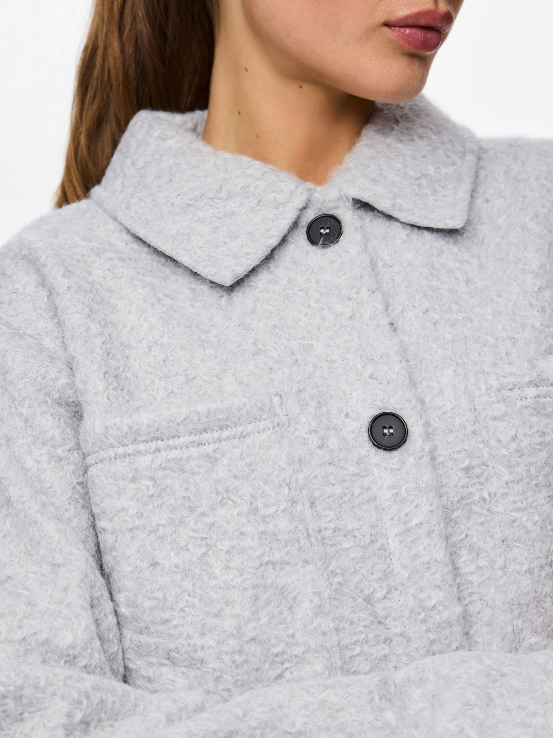 Pieces Pcoline Shacket giacca donna L sopracamicia