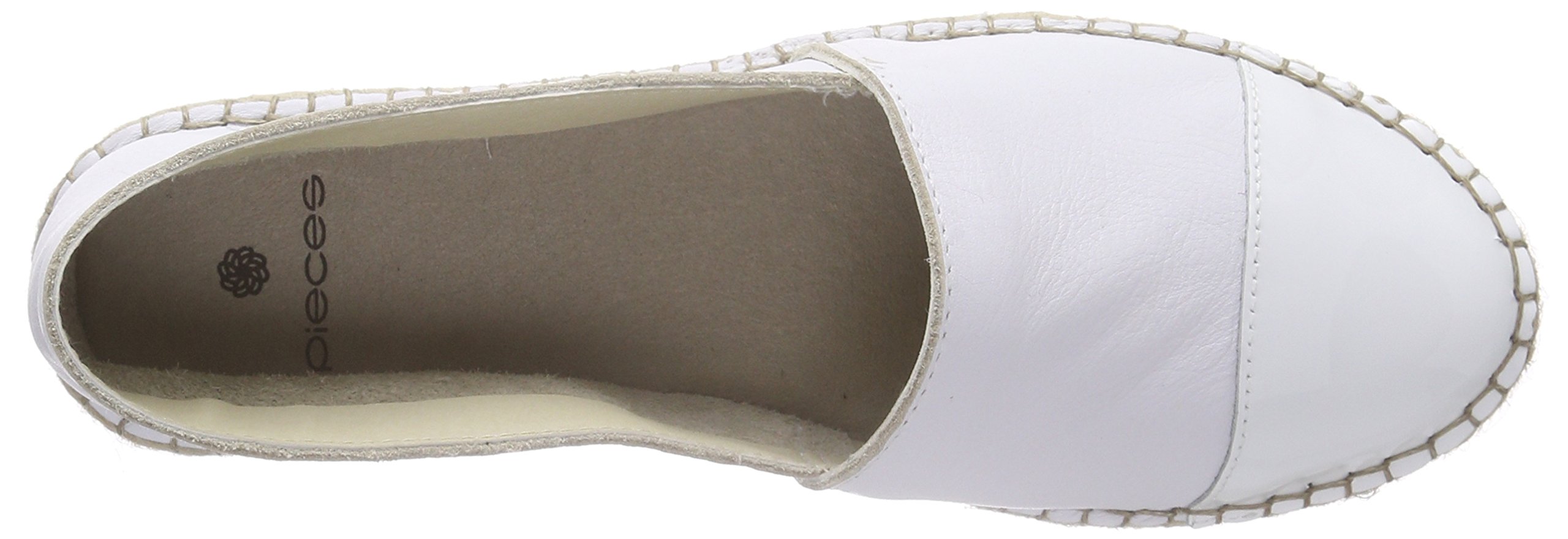 Pieces Psjosephine espadrillas donna 38 pelle rafia