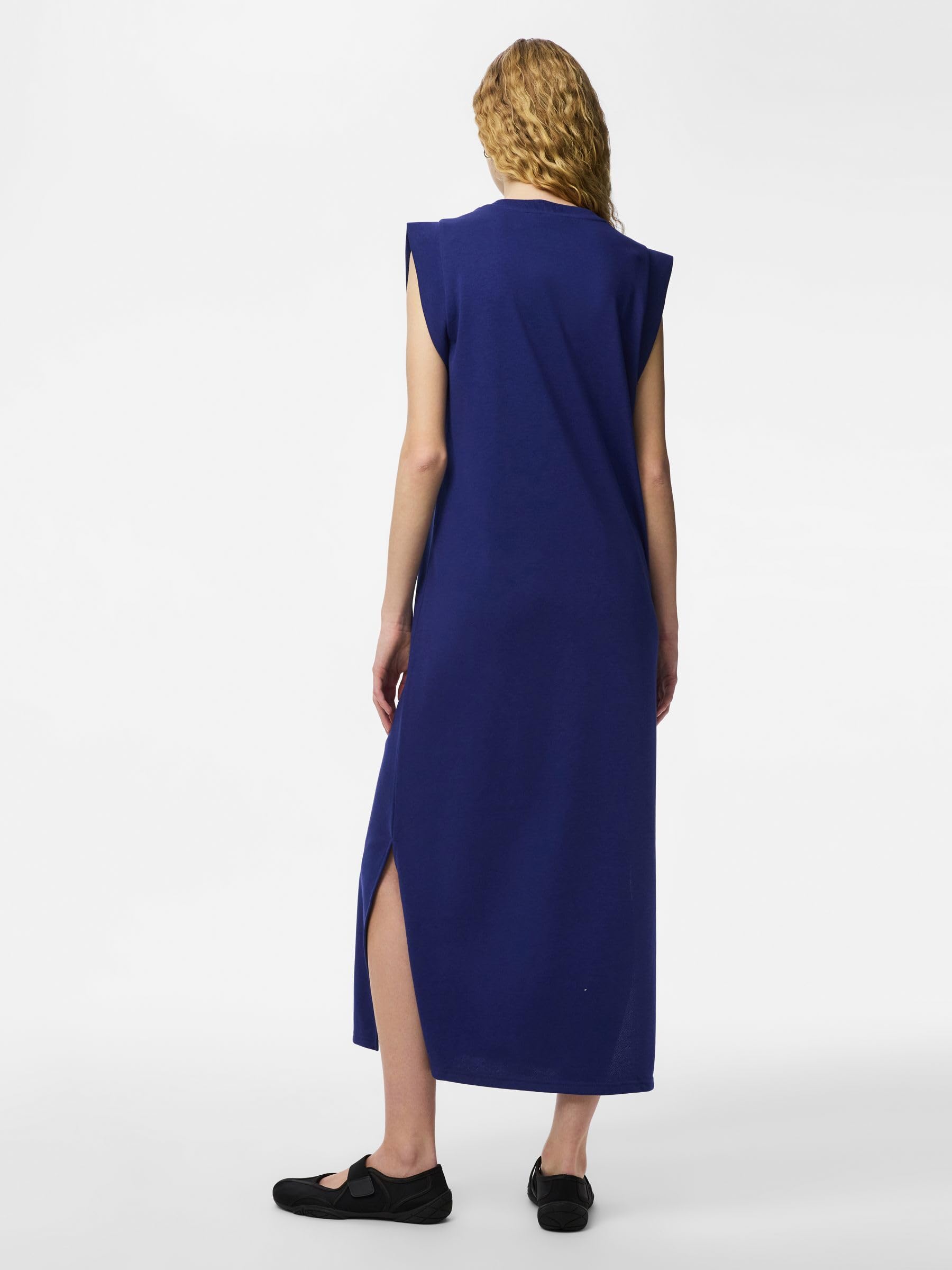 Pieces Pcchilli Summer SL Abito donna lungo senza maniche