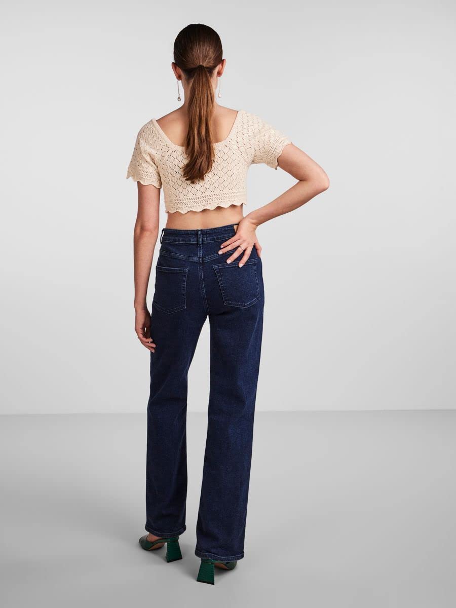 Pieces Pcbluma Maglia Donna Manica Corta Comoda