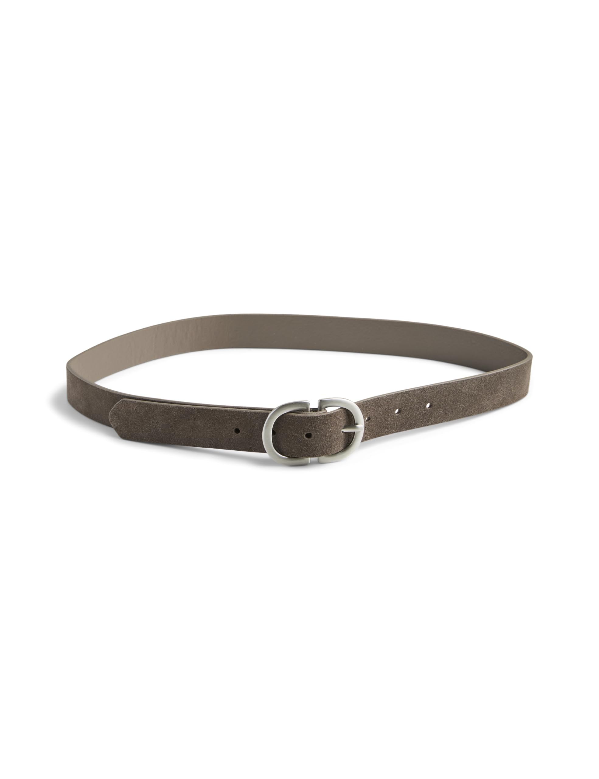 Pieces Pcjuva Suede cintura nera 80 fibbia oro